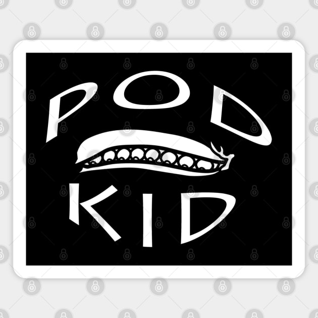 Pod Kid logo Magnet by Comic Dzyns